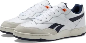 Reebok Unisex BB 4000 II Basketball Shoe, White/Vector Navy/Chalk, 9 US Men