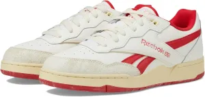 Reebok Unisex BB 4000 II Sneaker, Chalk/Weathered White/Vector Red, 12 US Men