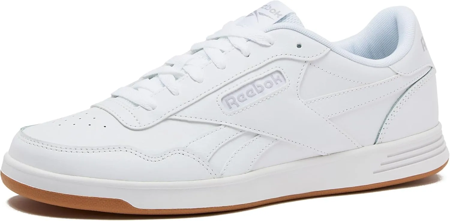 Reebok Unisex Court Advance Sneakers, Footwear White/Cold Grey2/Reebok Gum, 10.5 US Men