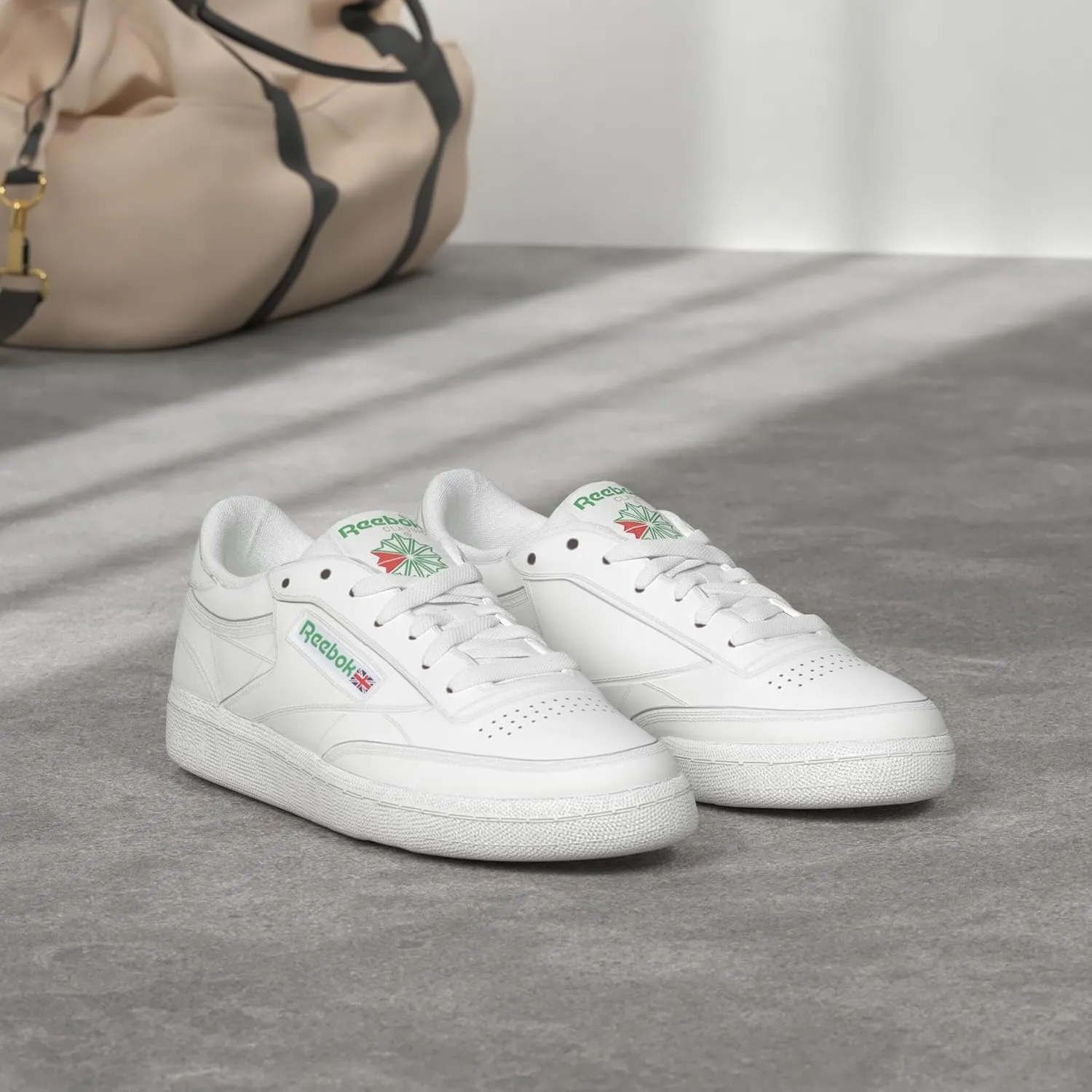Reebok Unisex's Club C 85 Sneaker, 8.5 Men/10 Women