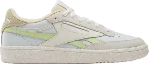 Reebok Women's Club C Revenge Sneaker, Moon/Astro Lime/Weathered White, 10.5