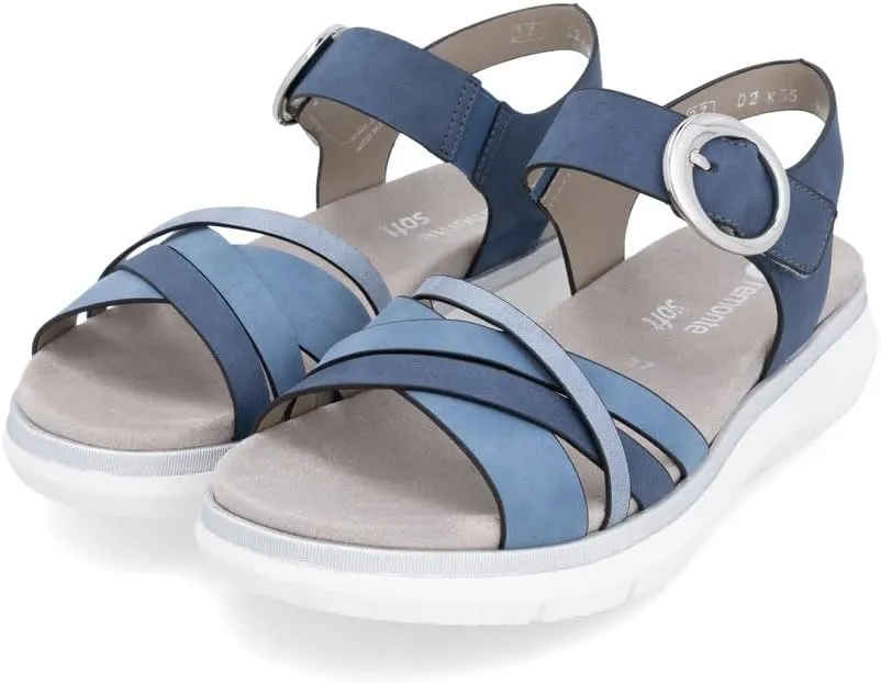 Remonte Women's Strappy Sandals D2K55, Women's Sandals, Loose Insole