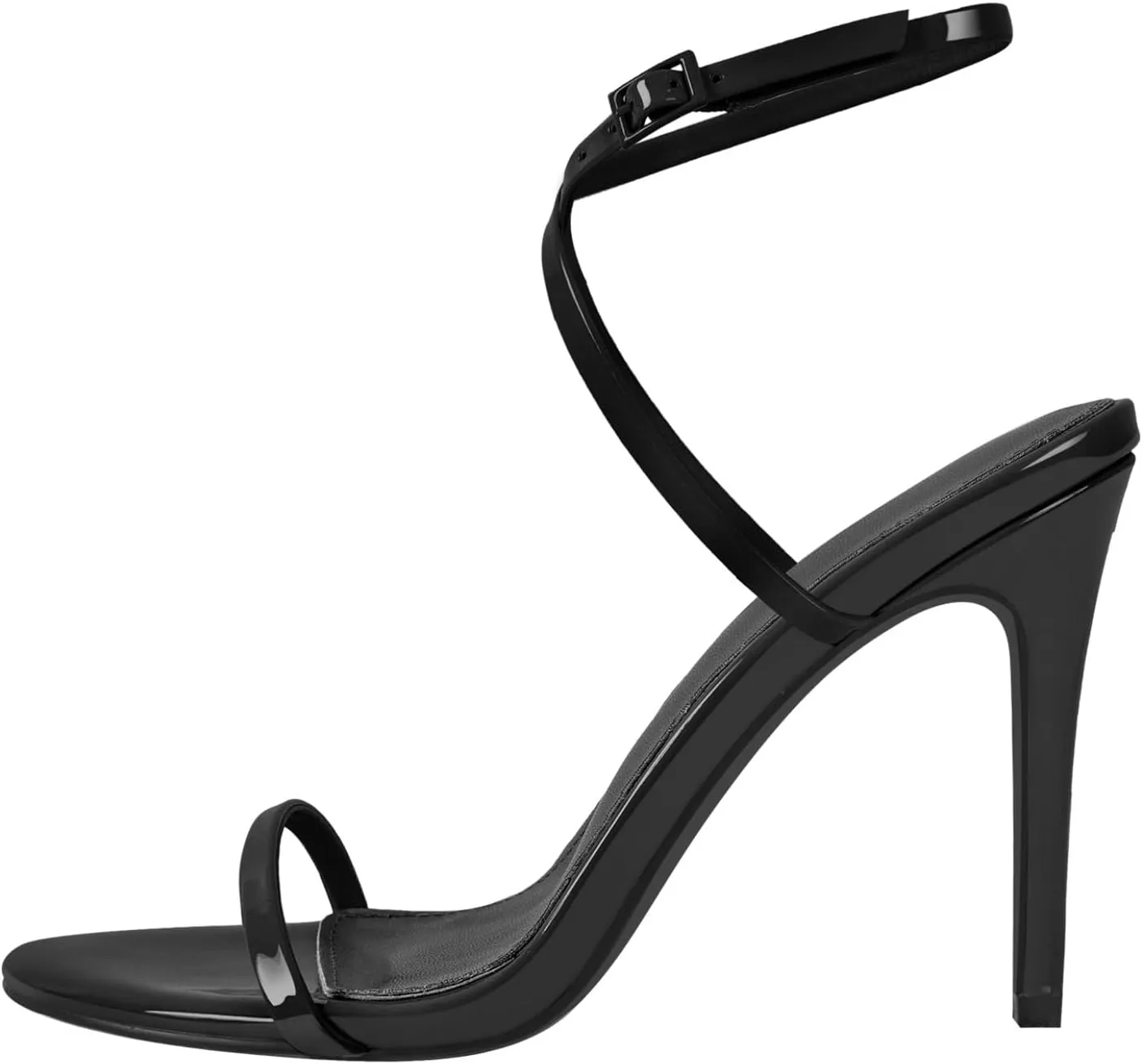 Richealnana Women's Ankle High Heeled Ankle Strap Stilletos Sandals