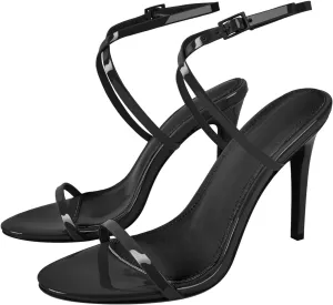 Richealnana Women's Ankle High Heeled Ankle Strap Stilletos Sandals