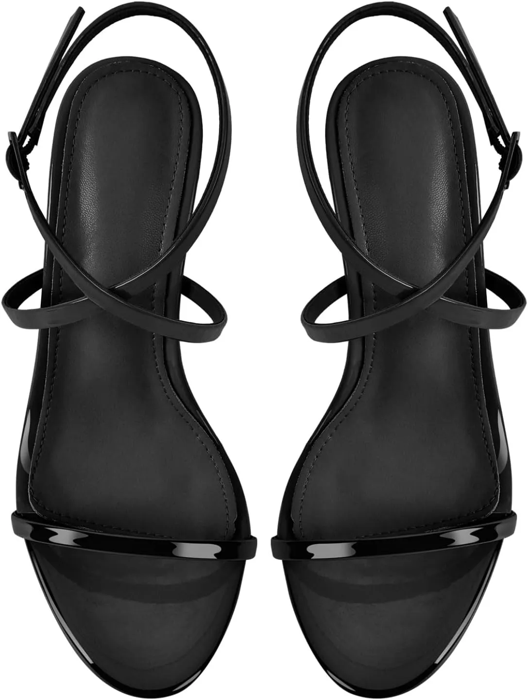 Richealnana Women's Ankle High Heeled Ankle Strap Stilletos Sandals