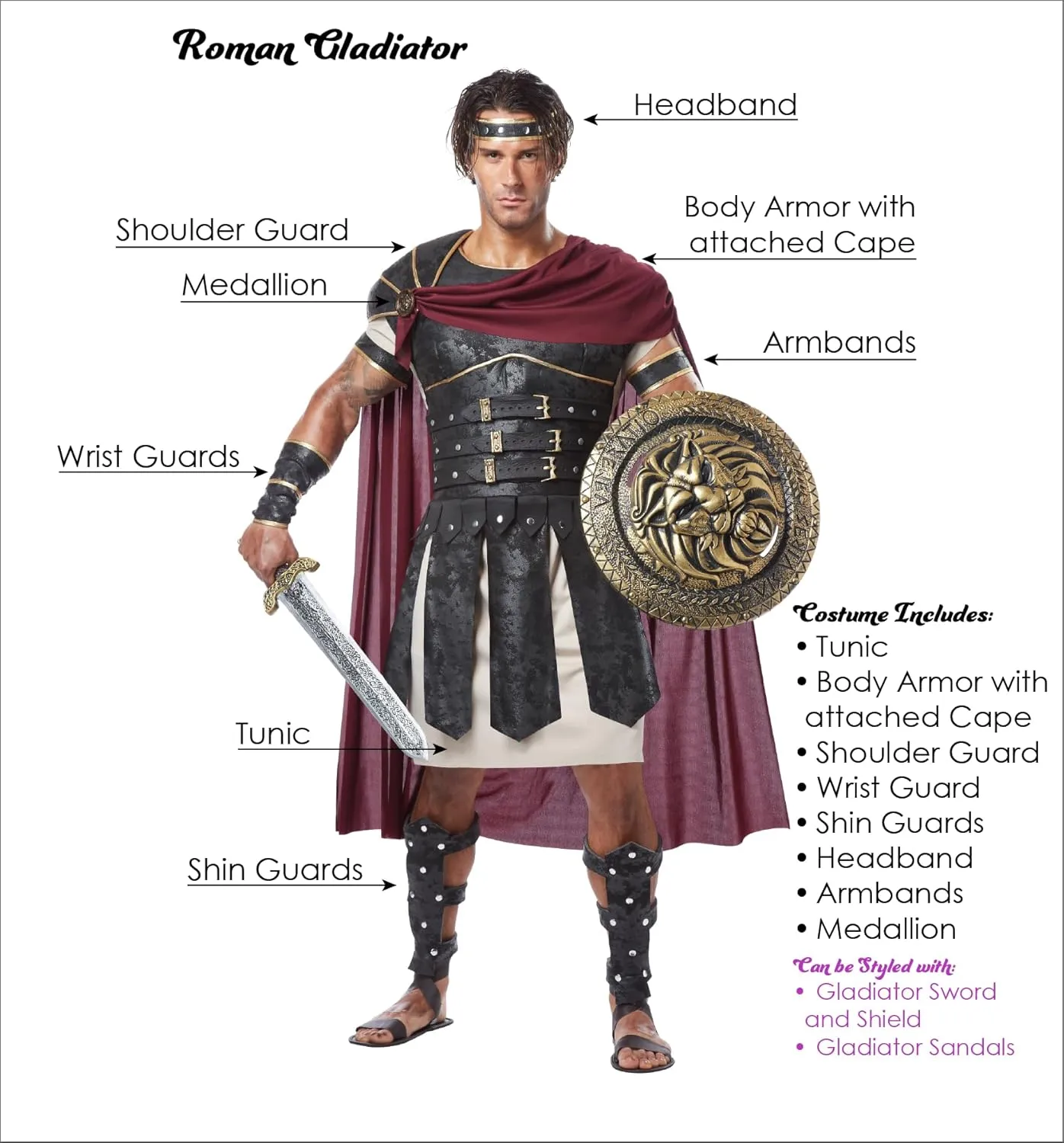Roman Gladiator Costume