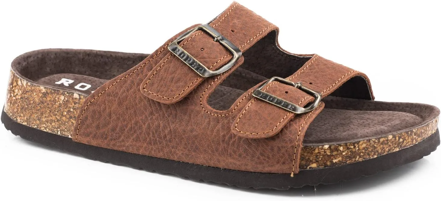 ROPER Women's Delilah Buckle Sandals Tan 9 M US