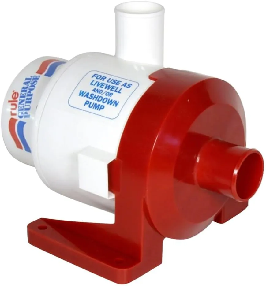 Rule Centrifugal Pump, General Purpose, End Suction, 3800 GPH