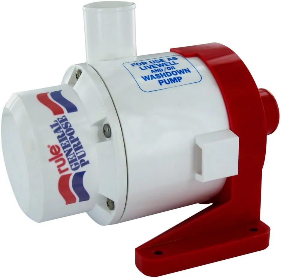 Rule Centrifugal Pump, General Purpose, End Suction, 3800 GPH