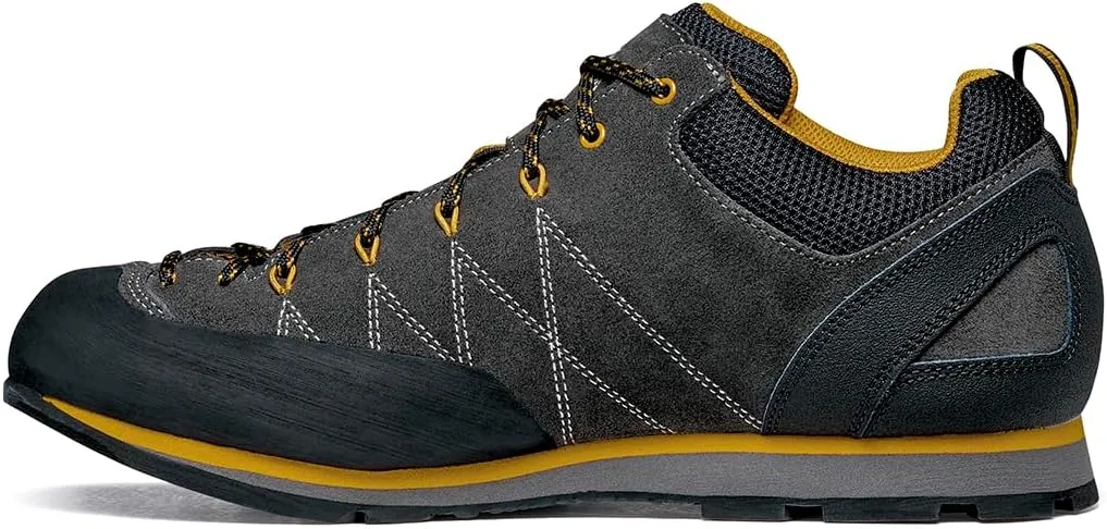 SCARPA Men's Crux Lightweight Suede Leather Approach Shoes for Hiking & Walking