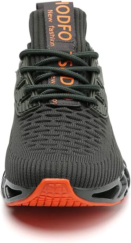 SKDOIUL Men Sport Running Shoes Mesh Breathable Trail Runners Fashion Sneakers