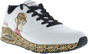 Skechers Mens Uno Dr. Bombay Snoop Dogg White Lifestyle Sneakers Shoes 10.5