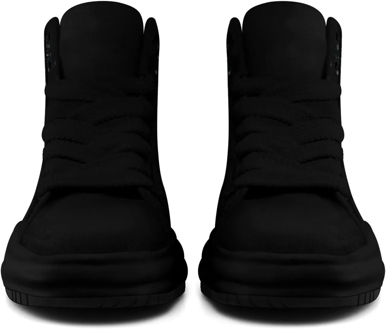 Skull High-Top Canvas Sneakers for Men Women Casual Comfortable Skateboarding Shoes, Gothic Design,Non-Slip Tennis Sneaker