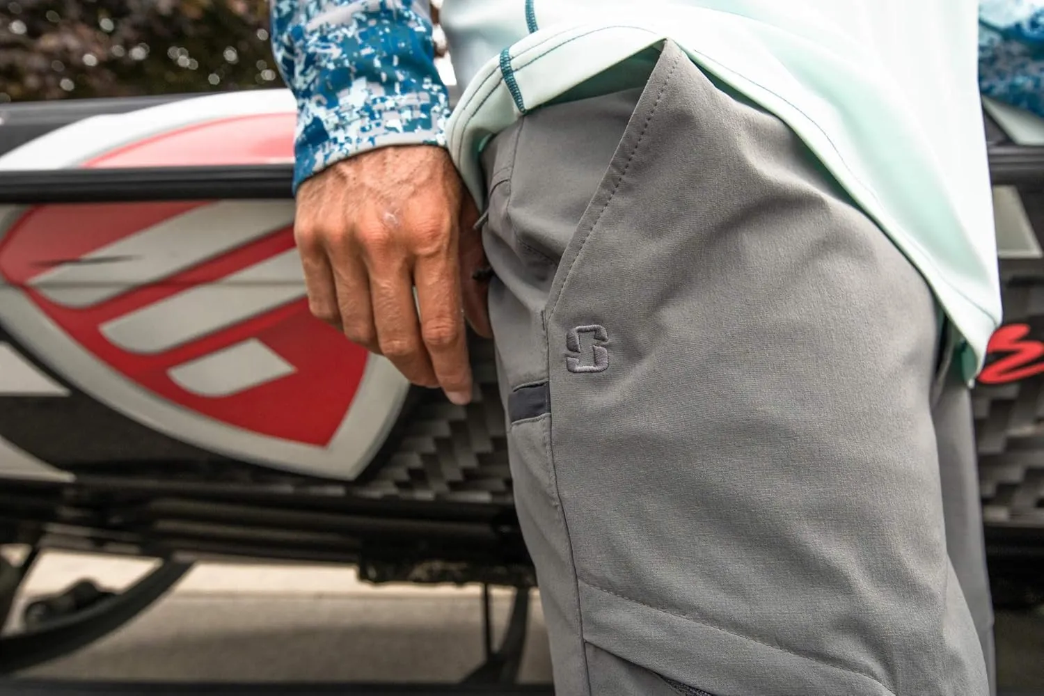 Striker Men's Tournament Rugged Medium Light UPF 50  Breathable Moisture-Wicking Outdoor Active Casual Fishing Shorts
