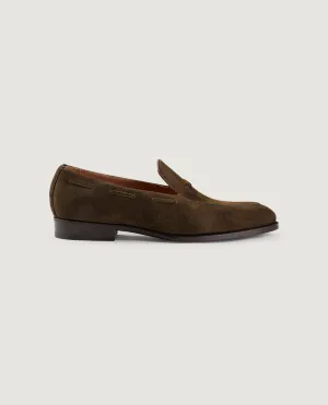 Suede loafer - Mod. 553X - Bruin