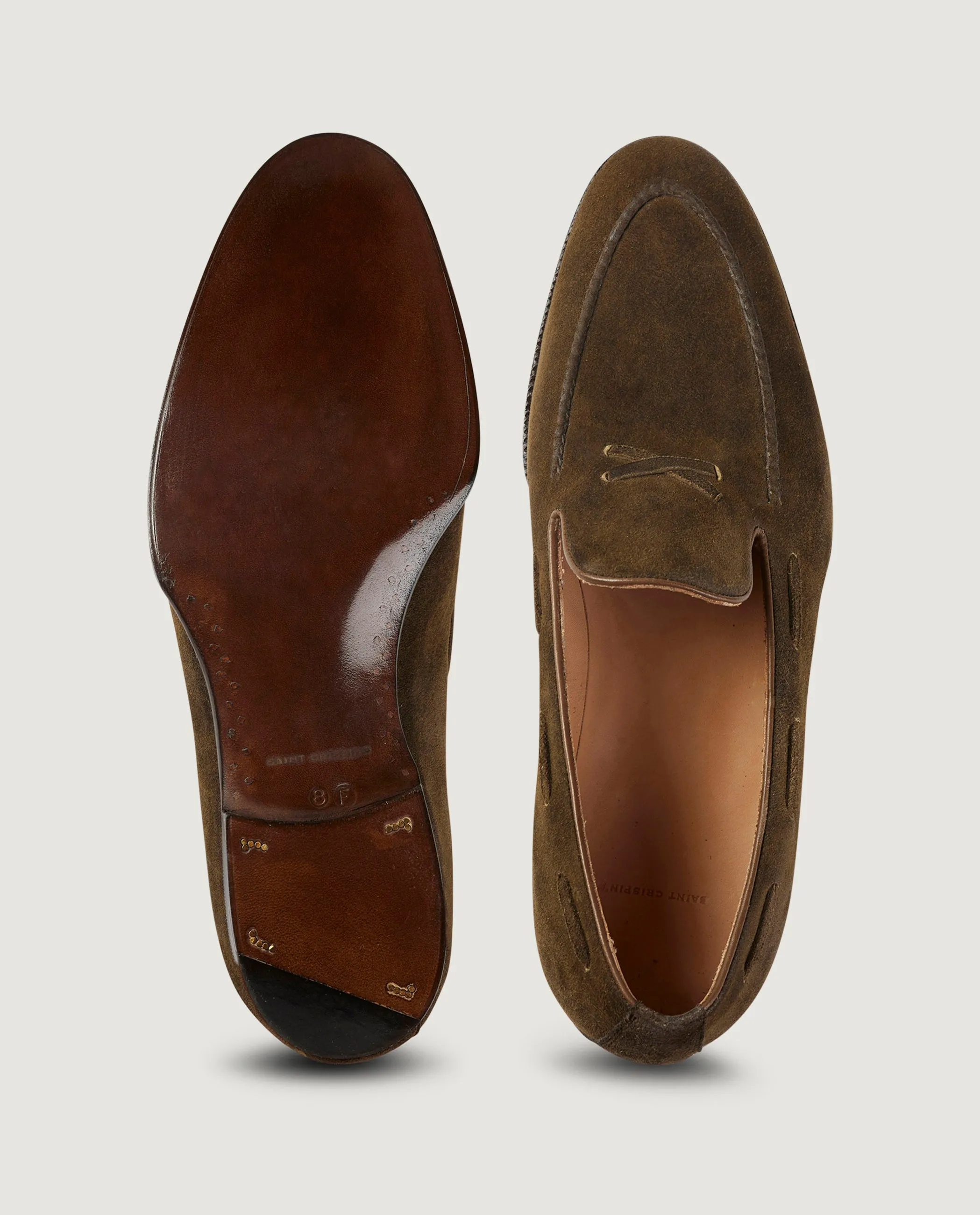 Suede loafer - Mod. 553X - Bruin