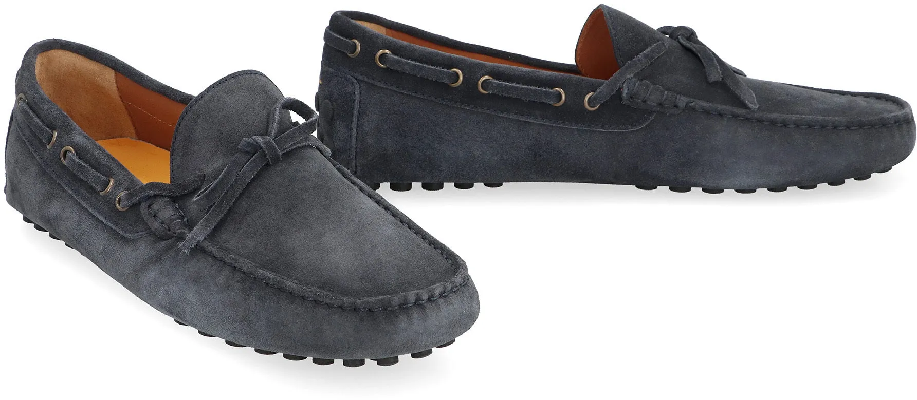 Suede loafers