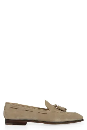 Suede loafers