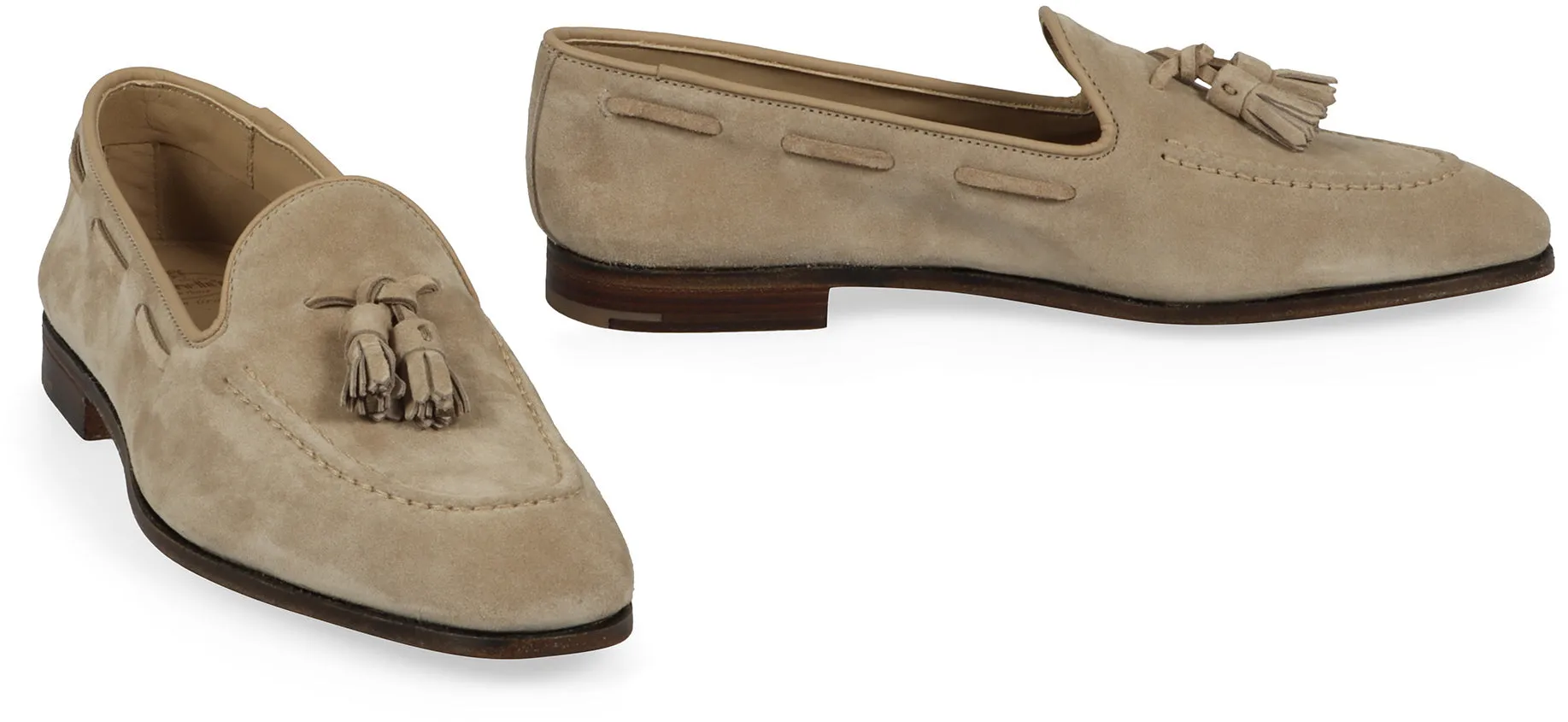 Suede loafers
