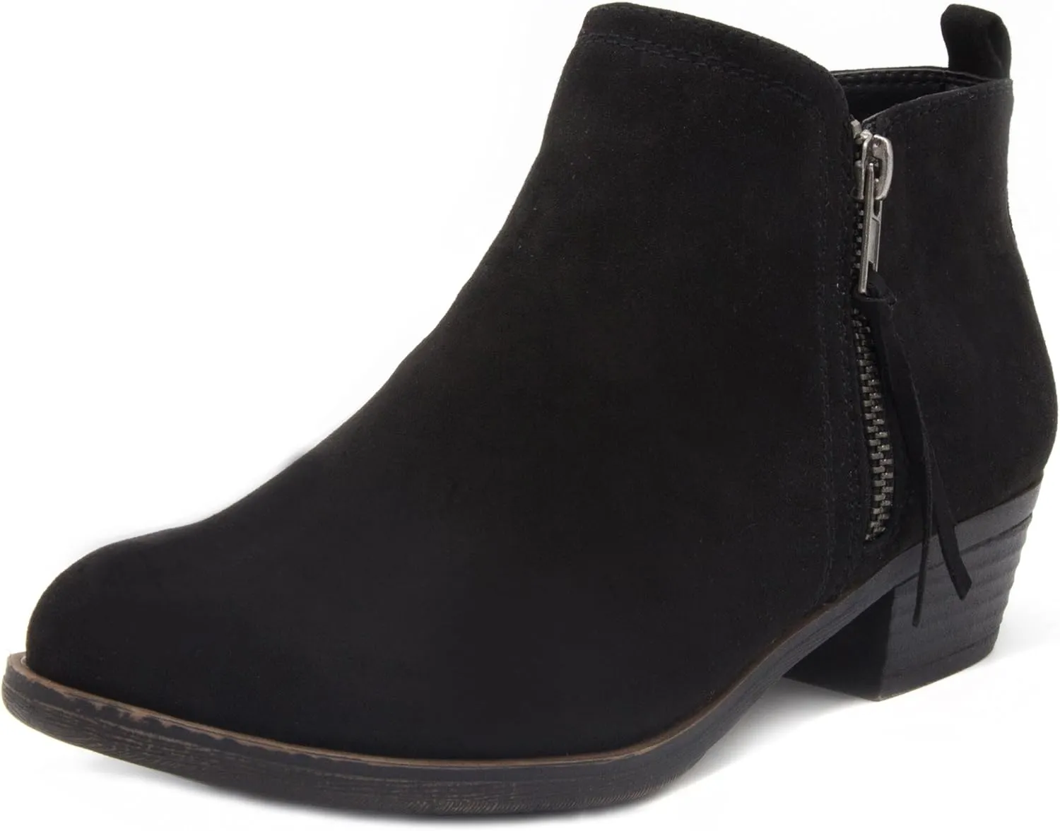Sugar Women's Dress Block Heel Ankle Boot, Ladies Zipper Bootie