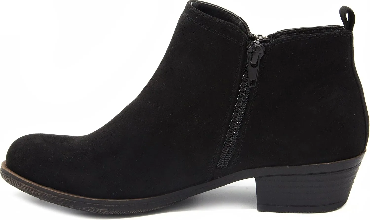 Sugar Women's Dress Block Heel Ankle Boot, Ladies Zipper Bootie
