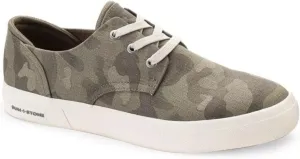 SUN STONE Mens Kiva Canvas Casual and Fashion Sneakers Green 10 Medium (D)