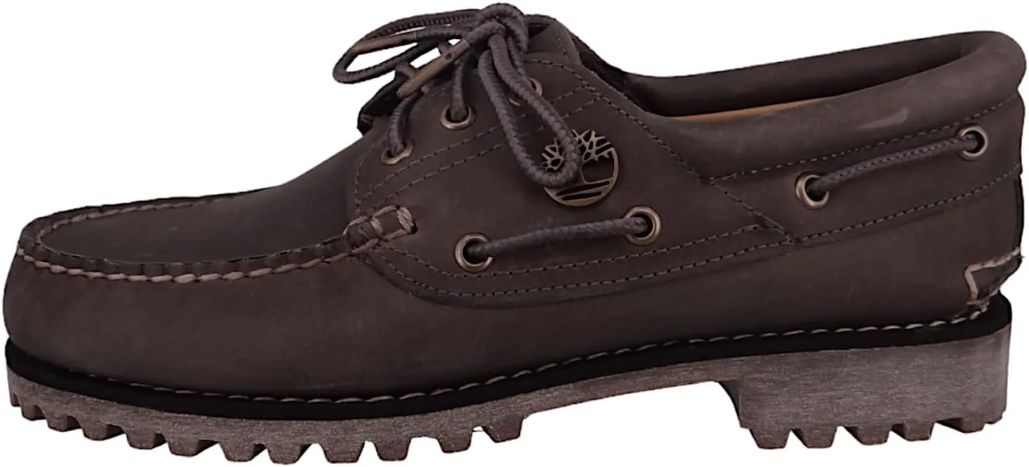 Timberland Men's Traditional Handsewn 3-Eyelet Classic Lug Boat Shoe