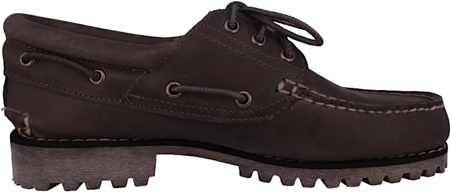 Timberland Men's Traditional Handsewn 3-Eyelet Classic Lug Boat Shoe