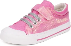 Toandon Kids Adorable Fashion High Top Casual Canvas Sneakers