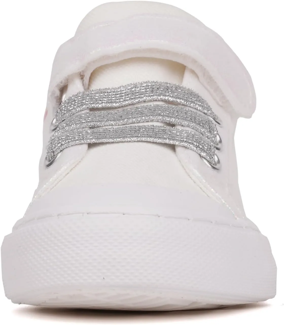 ToandonToddler Kids Sneakers Sparkle Fashion Glitter Sequins Canvas Shoes