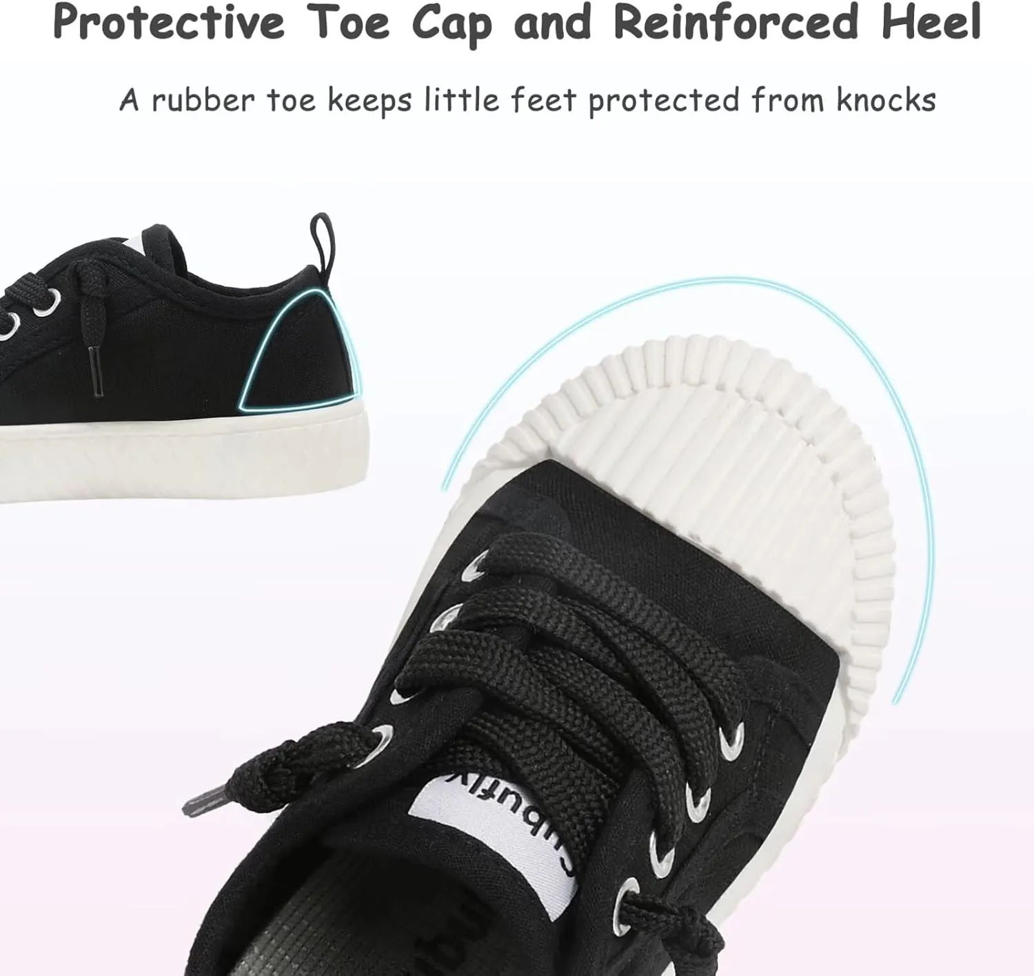 Toddler Shoes Boys Girls Slip On Canvas Sneakers