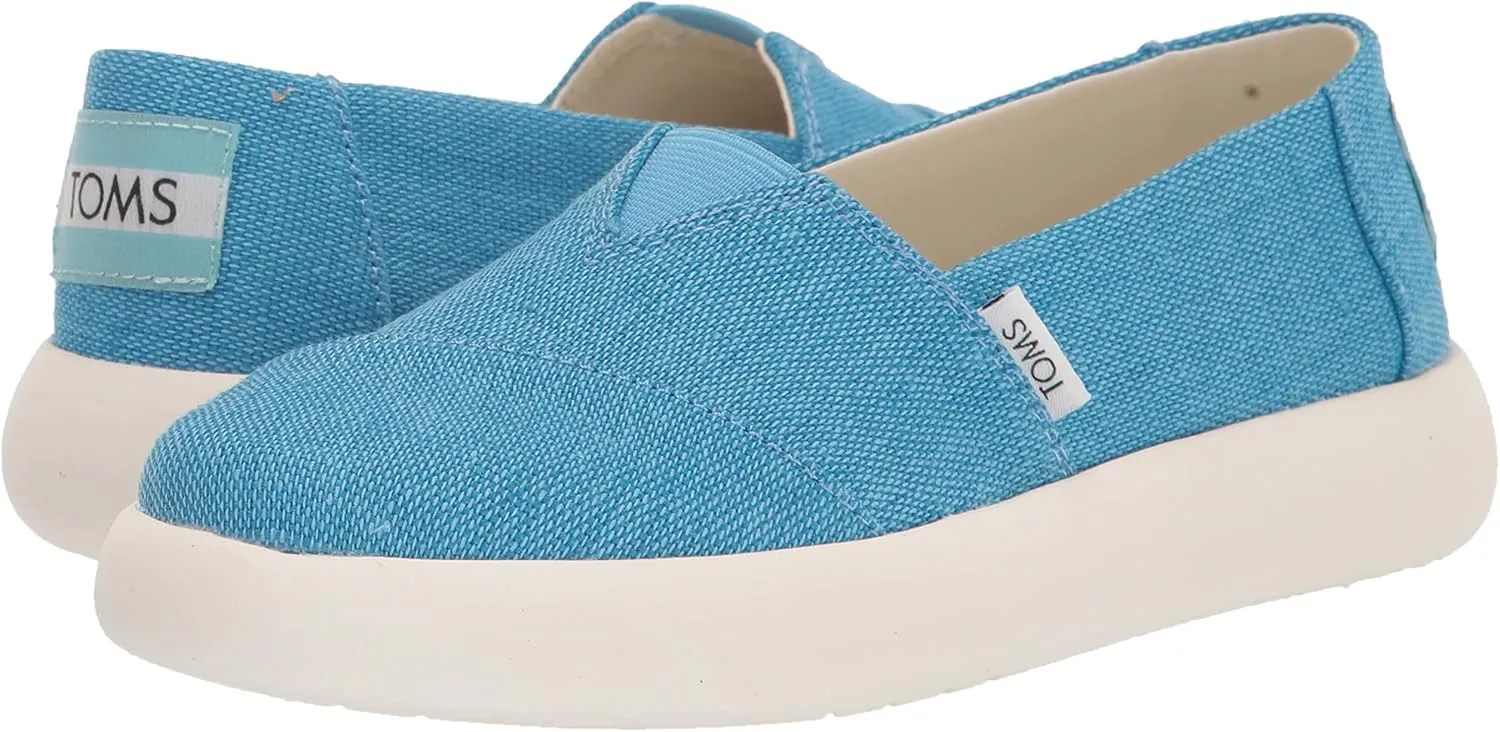 TOMS Womens Alpargata Mallow Platform Sneakers Shoes Casual - Off White