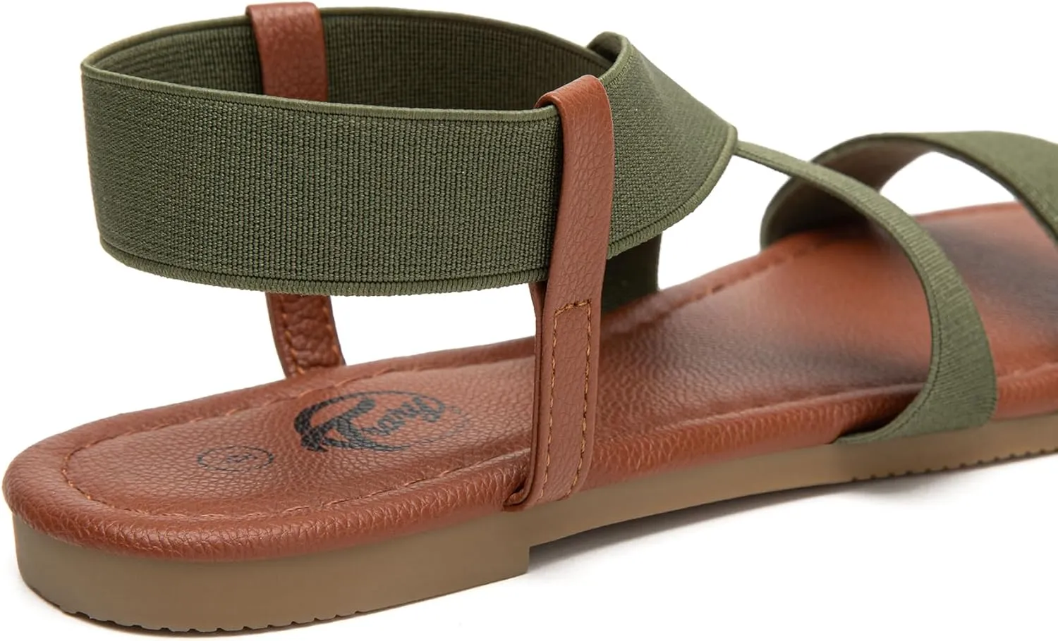 Trary Women's Dressy Summer Sandals, Elastic, Cute, Open Toe, Wide, Sandalias Para Mujer