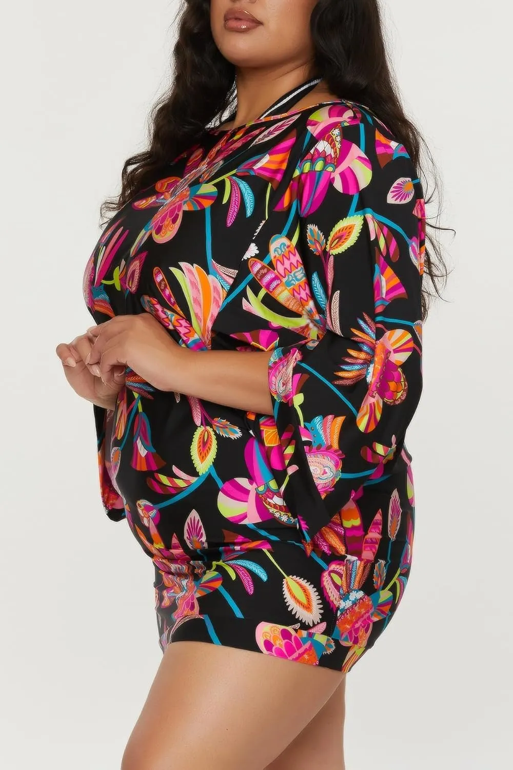 Trina Turk Women's Monaco Casablanca Tunic, Casual, Beach Cover Ups