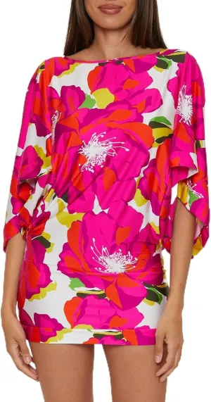 Trina Turk Women's Monaco Casablanca Tunic, Casual, Beach Cover Ups