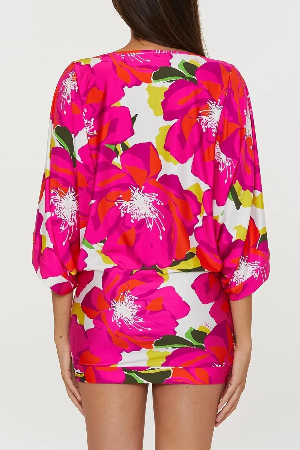 Trina Turk Women's Monaco Casablanca Tunic, Casual, Beach Cover Ups