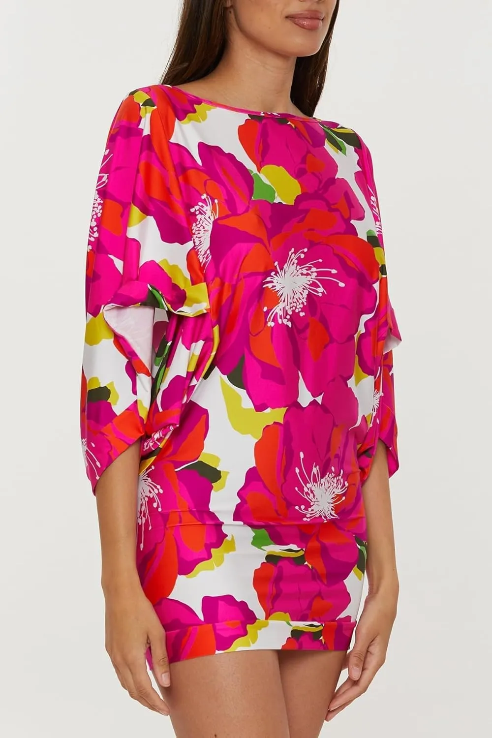Trina Turk Women's Monaco Casablanca Tunic, Casual, Beach Cover Ups