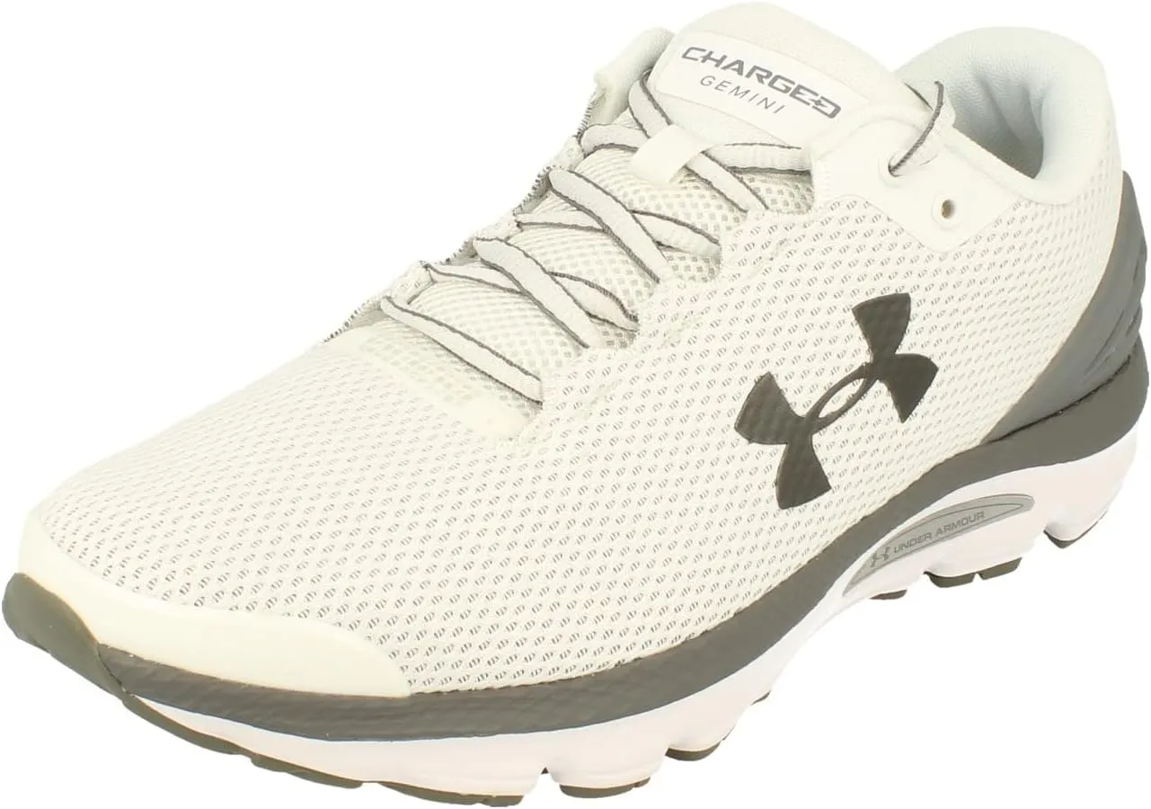 Under Armour Charged Gemini 2020 Mens Running Trainers 3023276 Sneakers Shoes (UK 9 US 10 EU 44, White 100)