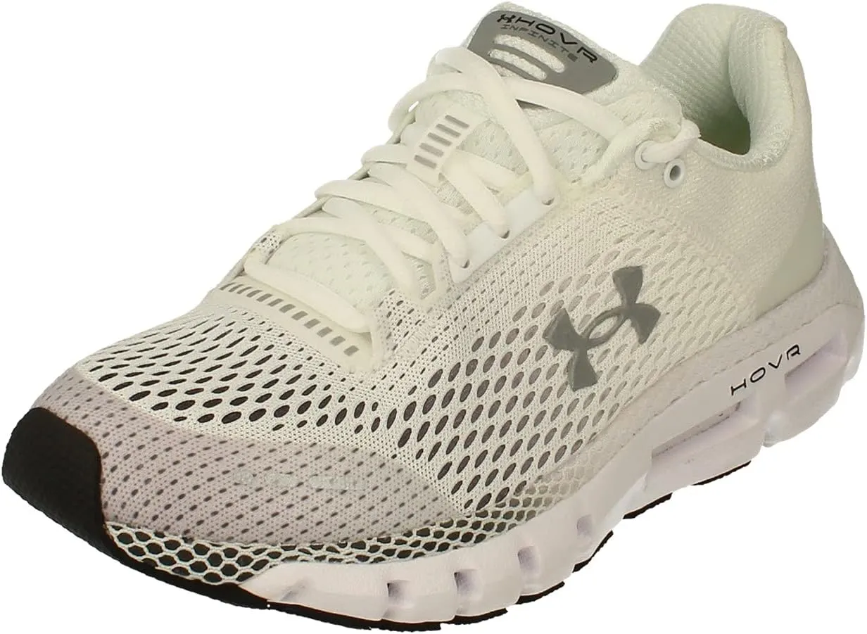 Under Armour HOVR Infinite Womens Running Trainers 3021396 Sneakers Shoes (UK 5 US 7.5 EU 38.5, White 105)