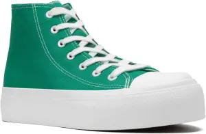 Unisex High Top Platform Sneakers Womens Mens Canvas Classic Shoes Casual Tennis Comfortable Fashion Sneakers Lace-Up