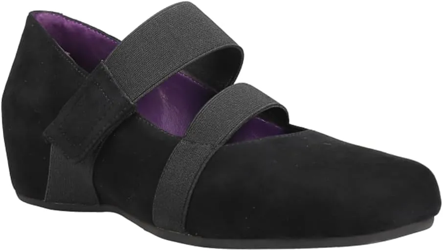 VANELi Womens Melle Square Toe Pumps Dress Casual Casual Low Heel 1-2" - Black
