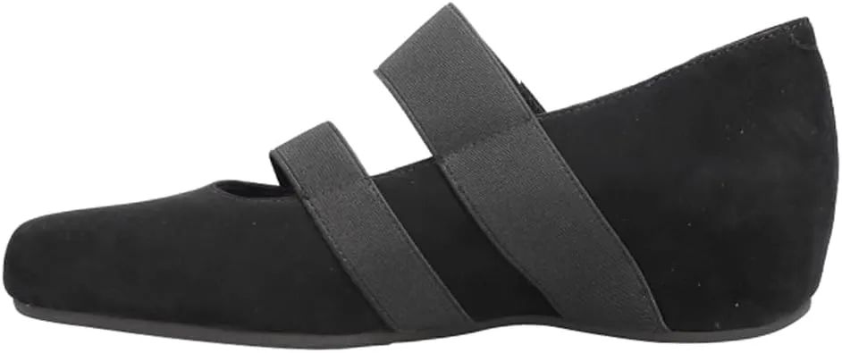 VANELi Womens Melle Square Toe Pumps Dress Casual Casual Low Heel 1-2" - Black