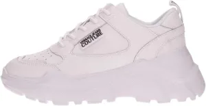Versace Jeans Couture Sneakers 77VA3SC2 ZP307 (White 003, US Footwear Size System, Adult, Women, Numeric, Medium, 7)