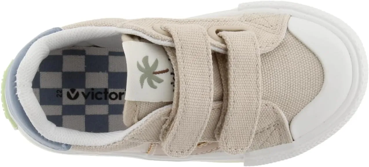 Victoria Unisex Tribe Canvas & Contrast & Scratch 1065189 Low Trainers for Children