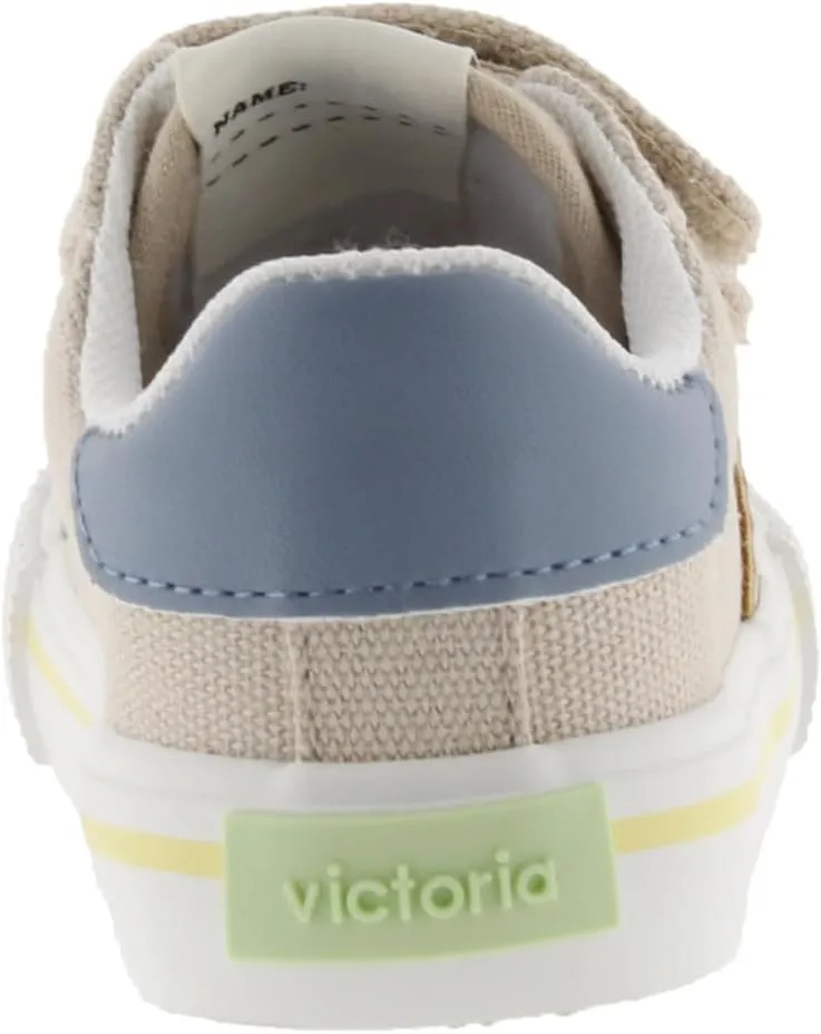 Victoria Unisex Tribe Canvas & Contrast & Scratch 1065189 Low Trainers for Children
