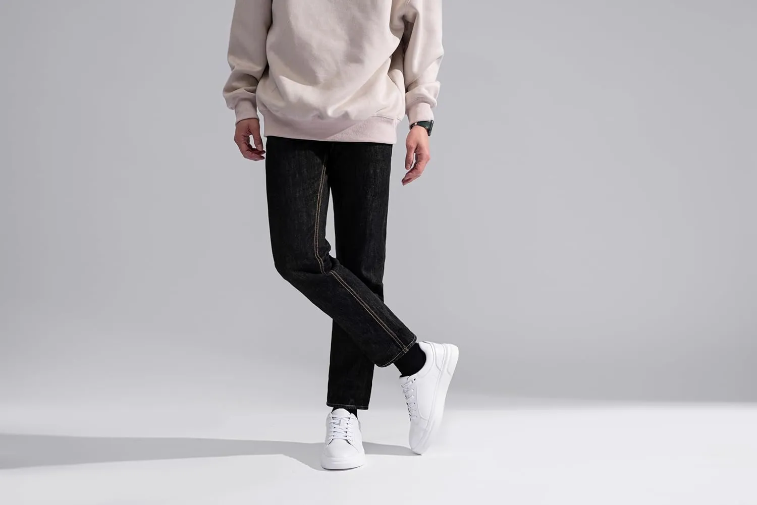 Vostey Men's Casual Shoes Fashion Sneakers Breathable Business Sneakers for Men