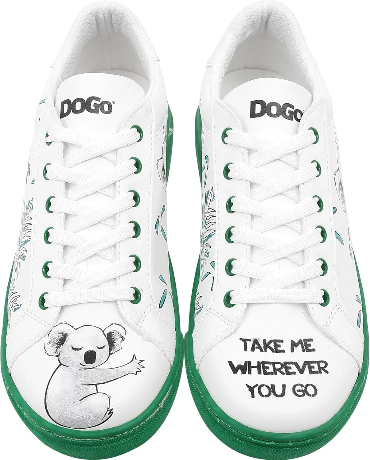White Sneakers for Women - Handmade Women's Fashion Sneakers, Vegan Leather and Unique Design, Comfortable Shoes for Women, Ace Sneakers