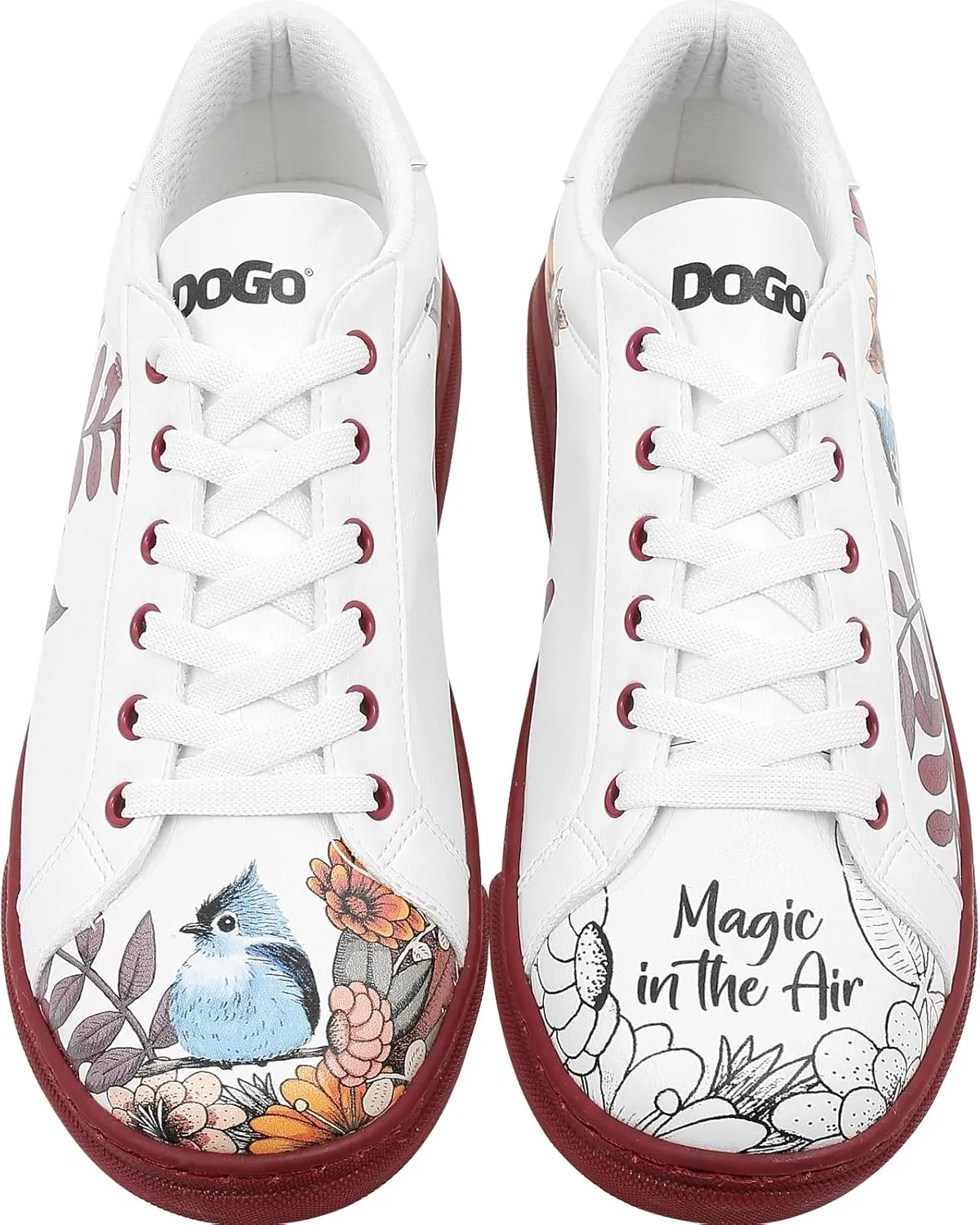 White Sneakers for Women - Handmade Women's Fashion Sneakers, Vegan Leather and Unique Design, Comfortable Shoes for Women, Ace Sneakers