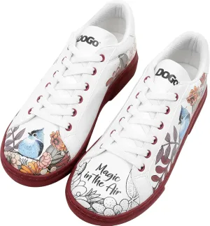 White Sneakers for Women - Handmade Women's Fashion Sneakers, Vegan Leather and Unique Design, Comfortable Shoes for Women, Ace Sneakers