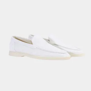 White Yacht Loafers